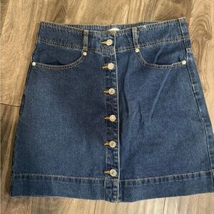 Forever 21 Blue Denim Mini Skirt